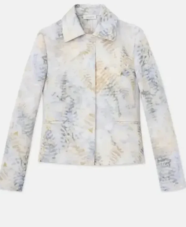 Poppy Hayes Elsbeth 2024 White Printed Jacket