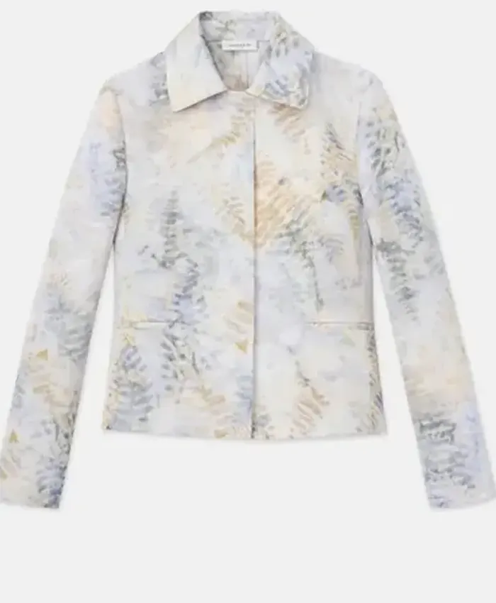 Poppy Hayes Elsbeth 2024 White Printed Jacket