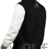 Providence College Friars 90s Black Wool Varsity Jacket LB