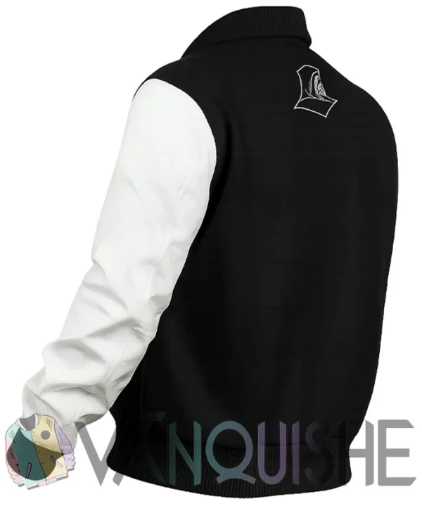 Providence College Friars 90s Black Wool Varsity Jacket LB