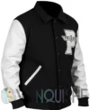 Providence College Friars 90s Black Wool Varsity Jacket R