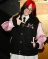 Purchase Billie Eilish Grammy Awards Team Barbie Bomber Jacket