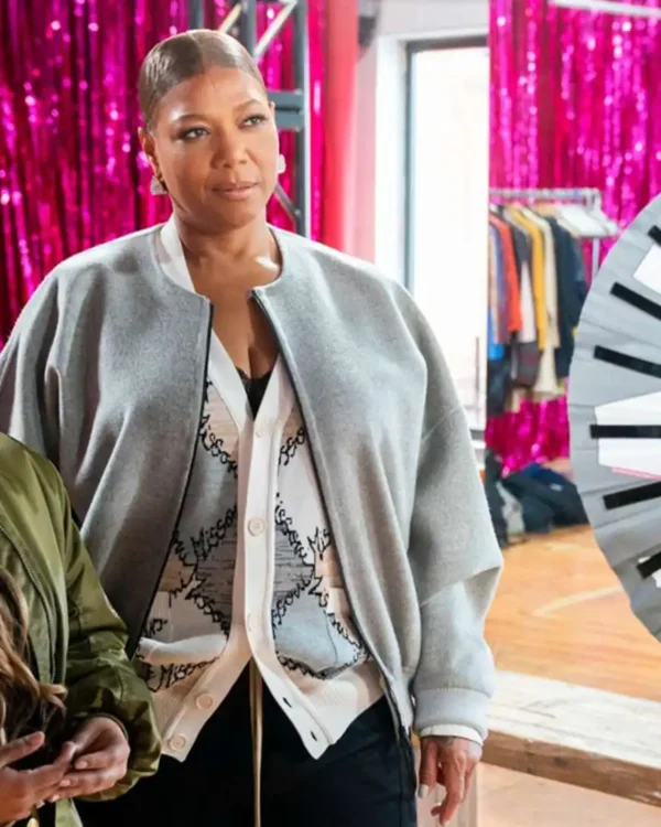Queen Latifah The Equalizer S04 Grey Jacket On Sale