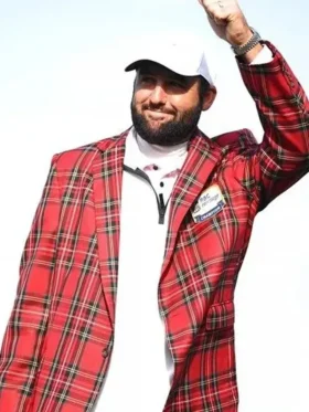 RBC Heritage Scottie Scheffler Plaid Jacket For Sale