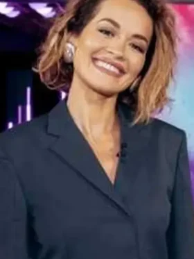 Rita Ora The Kelly Clarkson Show Cropped Blazer