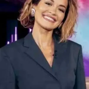 Rita Ora The Kelly Clarkson Show Cropped Blazer