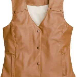 Robin Cowboy Leather Vest