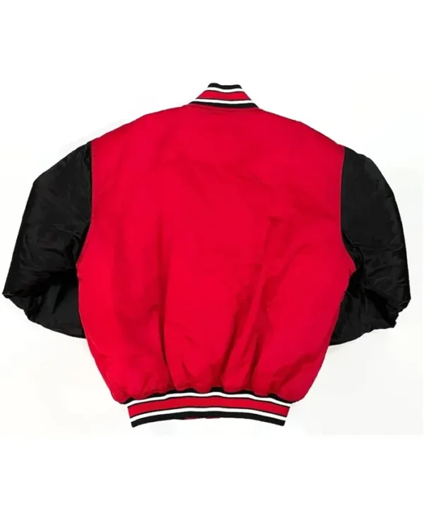 Rochester Red Wings 1990s Satin Varsity Jacket Back
