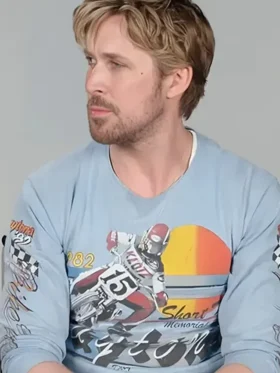 Ryan Gosling Vintage 1982 Daytona Print Shirt For Men
