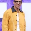 Ryan Reynolds IF 2024 Yellow Leather Jacket For Sale