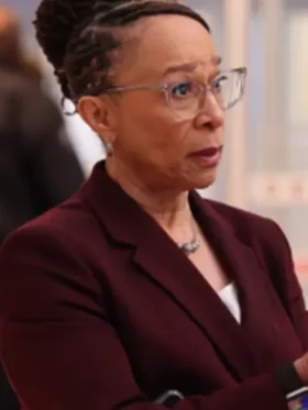 S. Epatha Merkerson Chicago Med S012 Twill Blazer