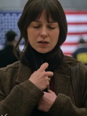 Sadie McCarthy The Girls on the Bus 2024 Trench Jacket
