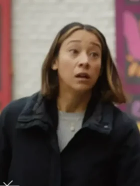 Sarah Truong Hudson and Rex S06 Black Coat