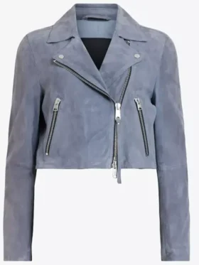 Sharon Leone Fire Country S02 Cropped Biker Jacket