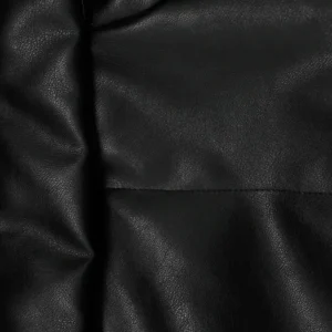 Shop Ashley Black Faux Leather Vest 