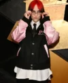 Shop Billie Eilish Grammy Awards Team Barbie Bomber Jacket