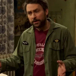 Shop Charlie Kelly Its Always Sunny in Philadelphia S12 Green Jacket