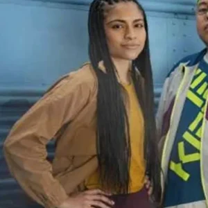 Shop Happiness for Beginners 2023 Shayvawn Webster Brown Jacket