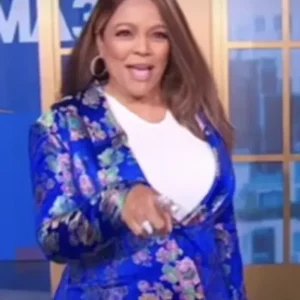 Shop Kim Fields Good Morning America 2024 Embroidered Blazer