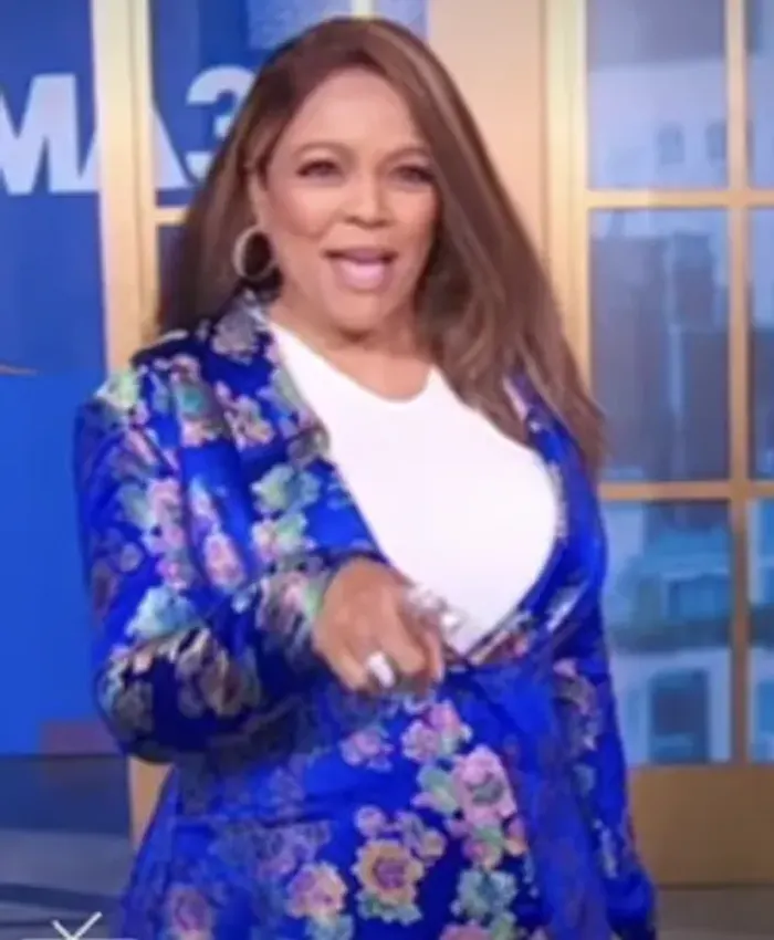 Shop Kim Fields Good Morning America 2024 Embroidered Blazer