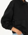 Shop Mable Black Parachute Jacket
