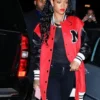 Shop Rihanna Oversized Bomber Jacket