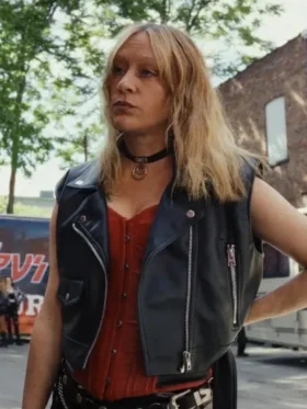 Shop Ruby Ruin Poker Face 2023 Black Biker Vest