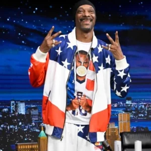 Shop The Tonight Show 2024 Snoop Dogg Bomber Jacket