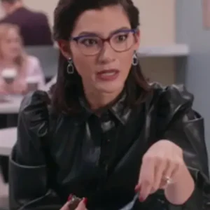 So Help Me Todd S02 Susan Black Leather Shirt