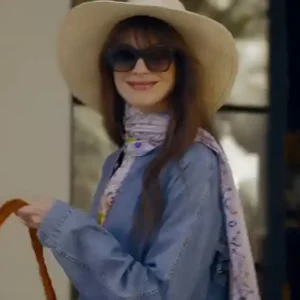 Solene The Idea Of You 2024 Denim Long Coat