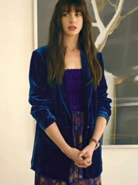 Solene The Idea of You 2024 Velvet Blazer