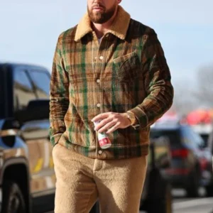 Sunday Game Day Travis Kelce Plaid Jacket For Men On Sale
