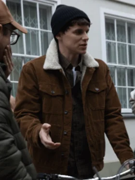 Surprised By Oxford Brown Kent Weber Jacket Front