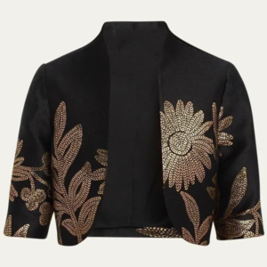 Tascioni Elsbeth 2024 Black Cropped Jacket