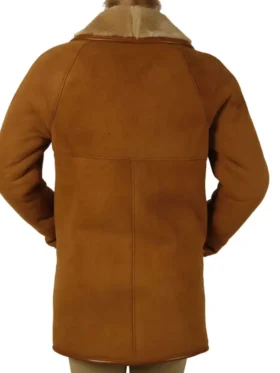 Taylor Ladies Classic Sheepskin Coat Back