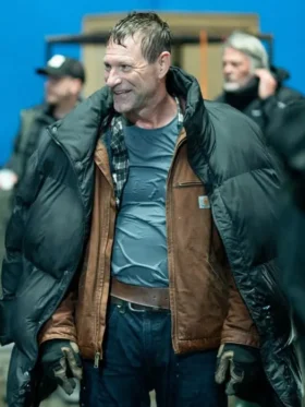 The Bricklayer 2024 Aaron Eckhart Oversized Puffer Jacket