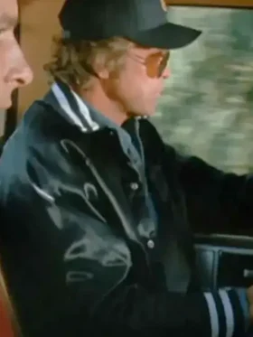 The Fall Guy Stuntman Association Satin Varsity Jacket