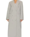 The Kardashians Kris Jenner Grey Long Coat