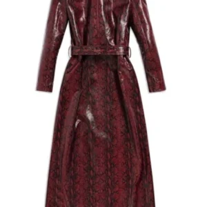 The Kardashians S5 Kim Kardashian Trench Coat Backside