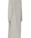 The Kardashians S5 Kris Jenner Grey Long Coat Backside