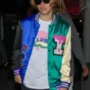 The Kid Laroi Multicolor Bomber Jacket