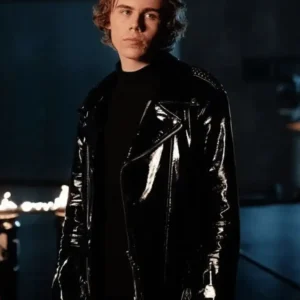 The Kid Laroi Selfish Shiny Biker Jacket