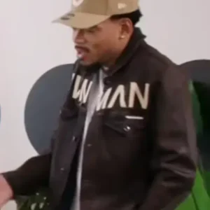 The Voice S025 Chance the Rapper HVMAN Black Print Jacket