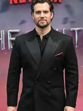 The Witcher Henry Cavill Black Suit