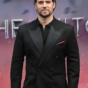 The Witcher Henry Cavill Black Suit