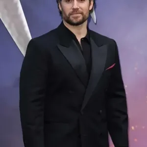The Witcher Henry Cavill Black Suit For Men