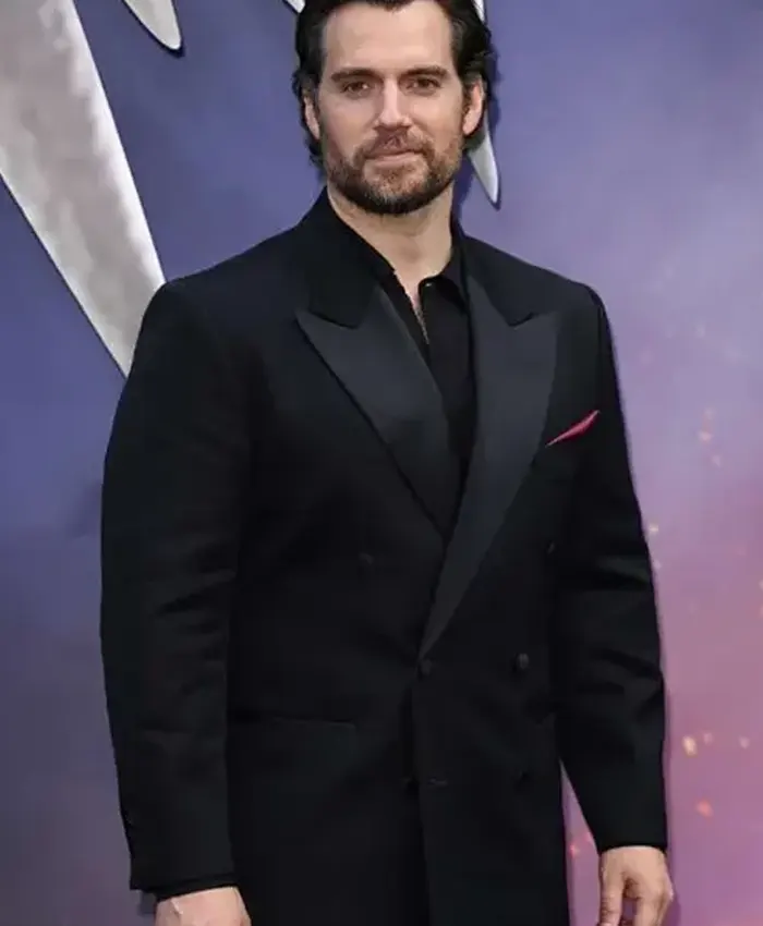 The Witcher Henry Cavill Black Suit For Men