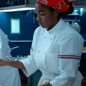 Thom Browne White Chef Jacket