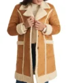 Thrasher Vintage Sheepskin Button Coat Womens