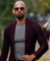 Top G Andrew Tate Maroon Blazer